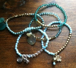 Simple Charms Bracelets